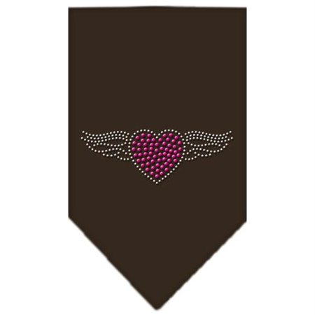 UNCONDITIONAL LOVE Aviator Rhinestone Bandana Cocoa Small UN852038